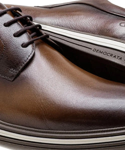 Sapato Masculino Democrata Hi-soft Dune Tan