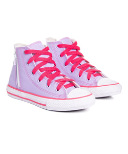 Tênis Infantil Converse All Star Side Zip Violeta