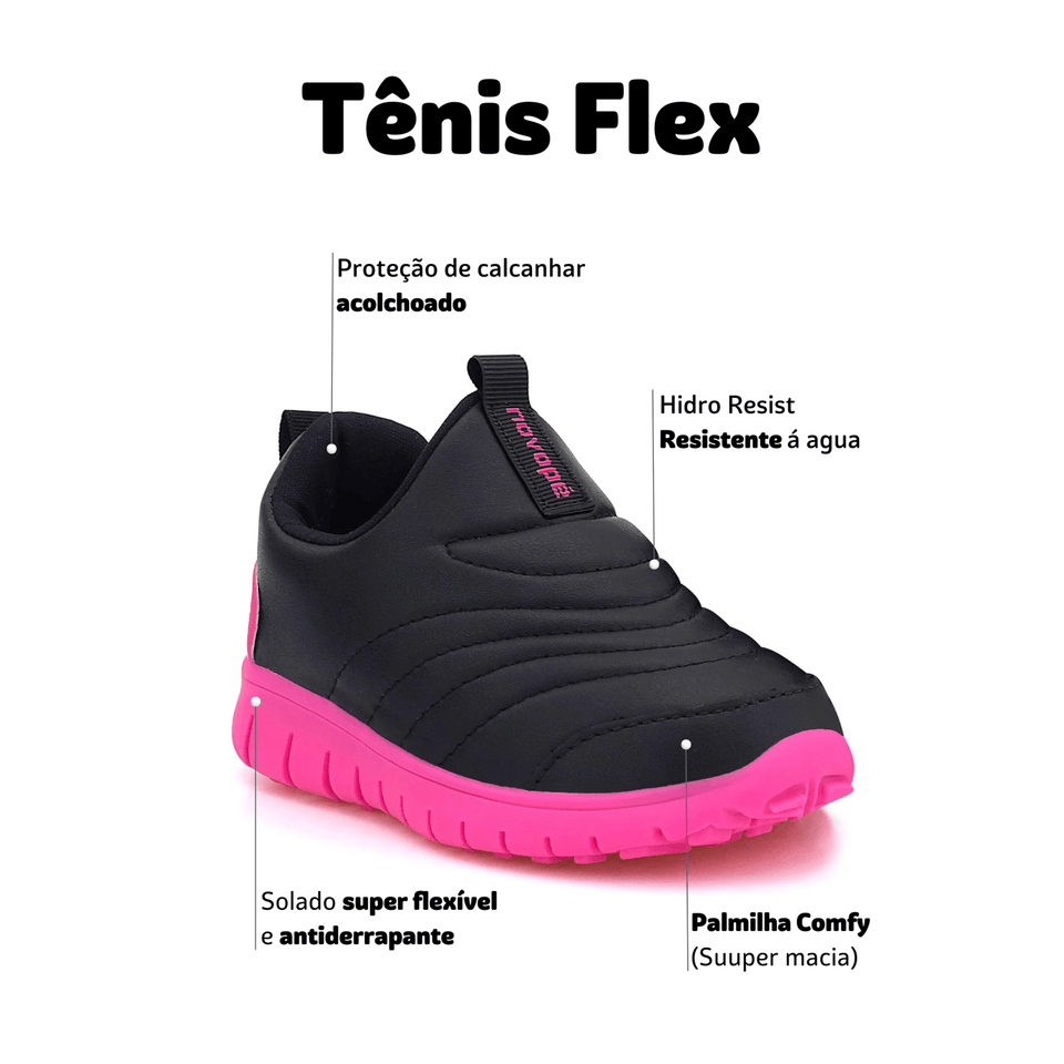 Funfy Combo Infantil 3 Pares Tenis Casual Menina Funfy