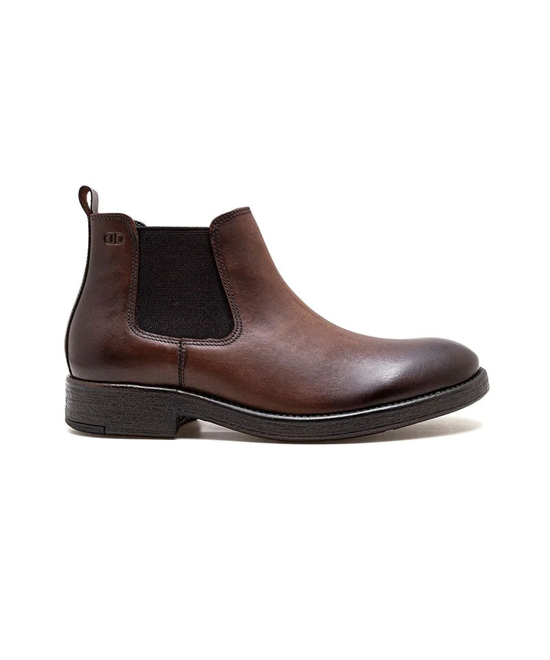 Bota Masculina Democrata Garage Dust Couro Tabaco