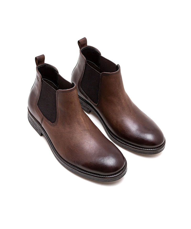 Bota Masculina Democrata Garage Dust Couro Tabaco