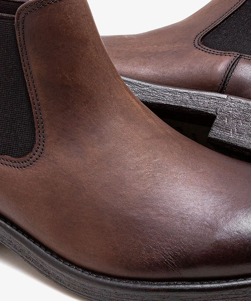 Bota Masculina Democrata Garage Dust Couro Tabaco