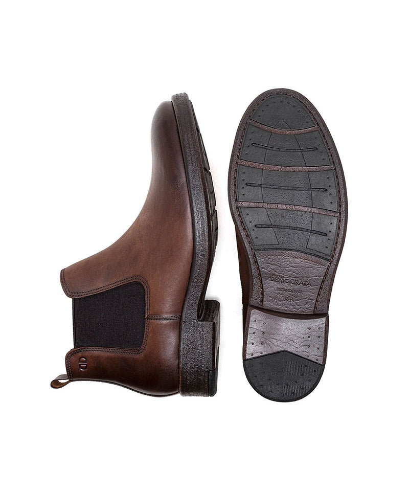 Bota Masculina Democrata Garage Dust Couro Tabaco